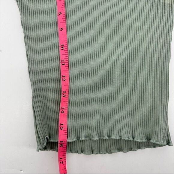 superdown Sandra One Shoulder Top Sage Green Size XS - Picture 11 of 13